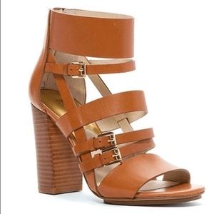 Michael Kors Winston Leather Sandals Size 9.5